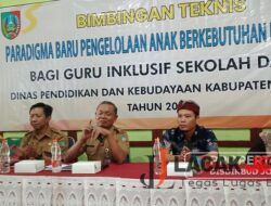 Disdikbud Jombang Menggelar Bimtek Paradigma Baru Pengelolaan ABK Bagi Guru Inklusif SD