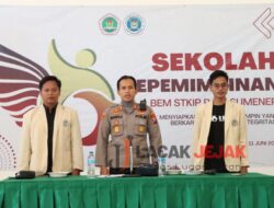 Menjadi Narasumber Sekolah Kepemimpinan di BEM STKIP Begini Pesan Kapolres Sumenep