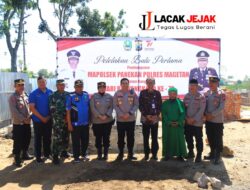 Polres Magetan Terima Kado Pembangunan Mapolsek Panekan di Hari Bhayangkara Ke 77
