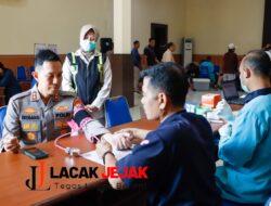 Sambut Hari Bhayangkara ke-77 Polres Jombang Gelar Donor Darah