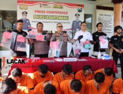 Dua Belas Hari Polresta Banyuwangi Berhasil Amankan 65 Pelaku Kriminal