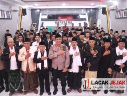 Polres Bojonegoro Gelar Doa Bersama Lintas Agama Sambut Hari Bhayangkara ke – 77