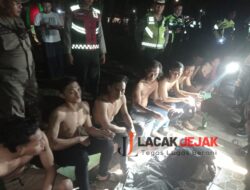 Puluhan Motor Berknalpot Brong Terjaring Operasi Gabungan Polres Jombang