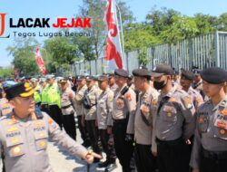 Polrestabes Surabaya Sukses Amankan Laga HUT Persebaya