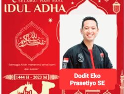 Atas Nama Pribadi Dan Keluarga kami Mengucapkan Selamat Hari Raya Idul Adha 1444 H