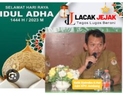 Atas Nama Perum Perhutani KPH Jombang Beserta Jajaran, Staf, dan Karyawan Mengucapkan Selamat Hari Raya Idhul Adha, 10 Dzulhijjah 1444 H. “Mari meraih taqwa Dengan Berkurban”