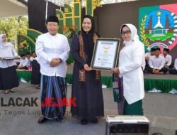 Jombang Pecahkan Rekor MURI Rodat Ishari Millenial Dan Sholawat Tibbil Qulub Begini Pesan Bupati Mundjidah Wahab