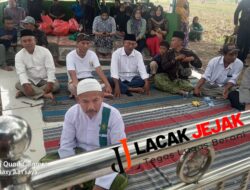 Dodit Eko Prasetiyo Hadir Dalam Acara Sedekah Dusun Peringati Bulan Suro Dimakam Mbah Gentho Rukum Dusun Grogolan