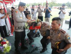 Ratusan Personel dan Ribuan PNS Polda Jatim Naik Pangkat di Hari Bhayangkara ke – 77