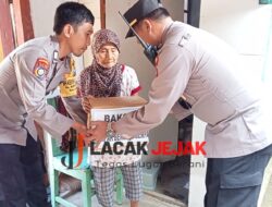 Polres Pacitan Salurkan Bansos Untuk Warga Terdampak Gempa Bantul
