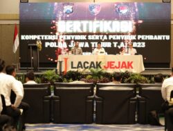 Polda Jatim Gelar Sertifikasi Uji Kompetensi Penyidik dan Penyidik Pembantu
