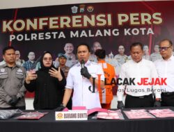 War On Drugs, Polresta Malang Kota Berhasil Amankan Kurir dan Sita 1,5 Kg Narkoba