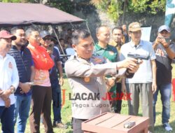 Lomba Menembak Sinergisitas Piala Kapolres Nganjuk, Peringati Hari Bhayangkara ke-77 Tahun 2023