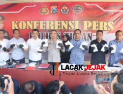 Polres Tuban Berhasil Ungkap Narkoba, Tersangka Pengedar dan Puluhan Ribu Butir Carnophen Disita