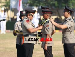 Karoops Pimpin Pelantikan Pengambilan Sumpah Diktuk Bintara Polri Gelombang I T.A 2023 SPN Polda Jatim