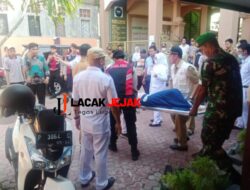 Gercep, Polisi Bersama Dinkes Bondowoso Tangani Santri di Bondowoso Yang Terserang Muntaber Masal