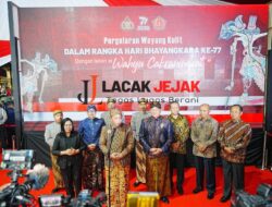 Gelar Wayang Kulit Lakon Wahyu Cakraningrat, Kapolri: Sinergisitas TNI, Polri, Rakyat Makin Kuat