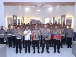 Kapolres Pasuruan Pimpin Apel Gelar Pasukan Operasi Patuh Semeru 2023
