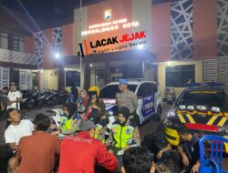 Polres Probolinggo Kota Amankan Puluhan Motor Berknalpot Brong Tindaklanjuti Keluhan Masyarakat