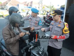 Operasi Patuh Semeru 2023 Polres Kediri Kota Gelar Gaktiplin Bagi Anggota Polri
