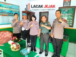 Jalin Silaturahmi dan Sinergisitas 3 Pilar, Kapolsek Karangrejo Blusukan ke Wilayah kerja