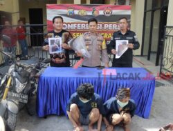 Dua Begal Motor Yang Beraksi di Jalan Sukolilo Berhasil Diamankan Polisi