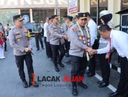 Berikan Motivasi Personel di Jajaran, Kapolda Jatim Kunjungi Polres Nganjuk