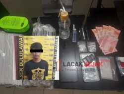 Polres Malang Ungkap Peredaran Narkoba, Terduga Pengedar dan 5 Poket Sabu Siap Diamankan