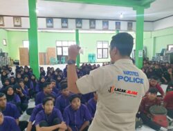Polres Nganjuk Lakukan Penyuluhan Bahaya Narkoba di Sekolah –Sekolah