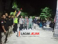 Polisi Terapkan Pengamanan, Pengesahan Warga Baru PSHT di Ngawi Tertib dan Aman