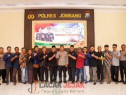 Perkuat sinergitas Kamtibmas  Polres Jombang Lakukan Koordinasi dengan Penggurus PSHT  Dalam Program Jum’at Curhat