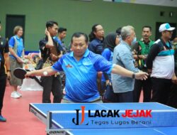 Kapolda Jatim Hadiri Kejuaraan Tenis Meja Cheng Hoo Cup I