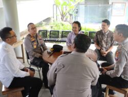 Kunjungi Kantor Media, Kapolresta Banyuwangi,” Media Berperan Jaga Stabilitas Keamaan