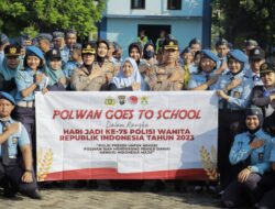 Polwan Goes To School AKBP Herlina Ajak Pelajar Bijak Bermedsos
