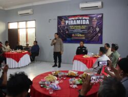 Hadapi Pemilu 2024, Polres Bojonegoro Gelar Piramida Ajak Insan Pers Wujudkan Kamtibmas Kondusif