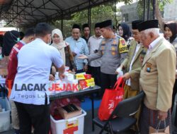 Bakti Kesehatan dan Bakti Sosial Polres Nganjuk untuk Ulama Kamtibmas dan Tokoh Masyarakat