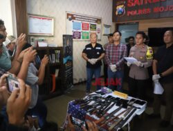 Kurang dari 24 Jam Polisi Berhasil Amankan Terduga Pelaku Pengeroyokan di Mojokerto