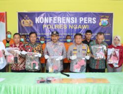 Polres Ngawi Berhasil Amankan 15 Orang Terduga Pengedar dan Pengguna Narkoba
