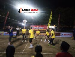 Polres Tulungagung Kampanyekan Bahaya Narkoba Lewat Olah Raga Bola Volly