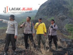 Penanganan Karhutla di Malang, Polisi Lakukan Olah TKP Bekas Titik Api Gunung Arjuno