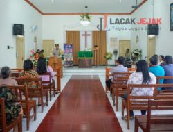 Minggu Kasih, Polres Jombang Sambangi GKJW Phatan Karangmojo Plandaan Sampaikan Imbauan Kamtibmas