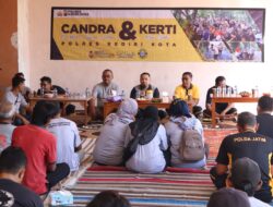 Lewat Candra Kerti Polres Kediri Kota Gelar Baksos Hingga Pemeriksaan Kesehatan Gratis Bagi Warga