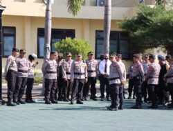 Polres Magetan Terjunkan 619 Personel Gabungan Amankan Pilkades Serentak di 30 Desa