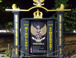 Warga PSHT Sumbersari Alih Fungsikan Tugunya Menjadi Tugu Pancasila, Kapolres Jember Beri Apresiasi