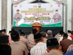 Polres Jombang Gelar Peringatan Maulid Nabi Muhammad SAW, Wakapolres Jombang,” Teladani Rasullulah