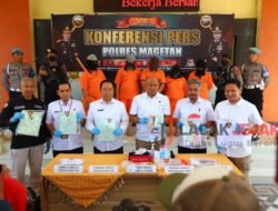 Polisi Berhasil Amankan 5 Orang Komplotan Pemalsuan Sertifikat Tanah di Magetan