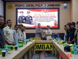 Kapolres Jombang Gelar Jumat Curhat dengan PWI Jombang