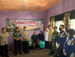 Menyambut HUT TNI ke 78, Polres Jombang Bersama Kodim 0814 Jombang menggelar Bakti Kesehatan