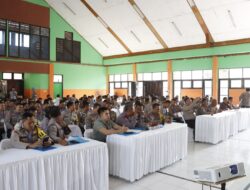 Hadapi Pemilu, Polres Jombang Gelar Latpraops Mantap Brata Semeru 2024