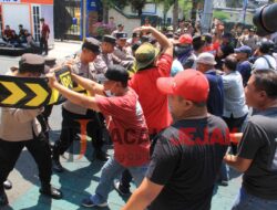 Polres Kediri Kota Gelar Simulasi Sispamkota Siap Amankan Pemilu 2024